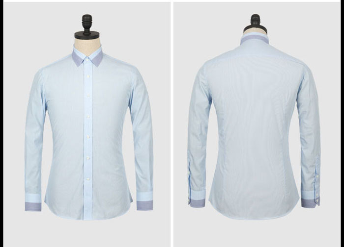 修身男士商務(wù)長袖襯衫