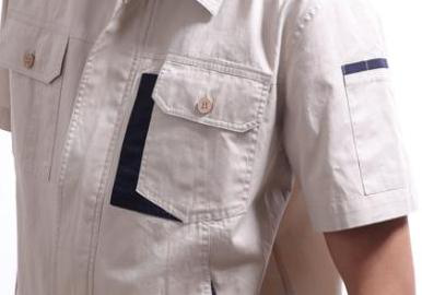 夏季勞保工人工作服訂制細(xì)節(jié)圖